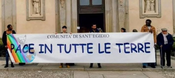 1 gennaio 2025, Giornata della Pace con la Comunità Sant’Egidio