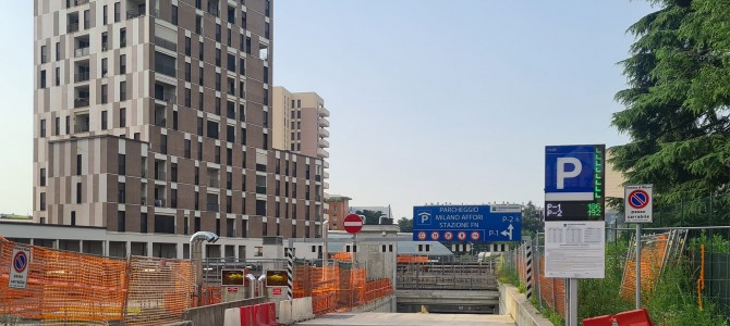 Comasina, Affori, Municipio 9: finalmente aperto il nuovo parcheggio di interscambio