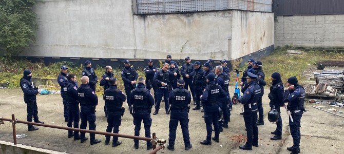 Sgombero dello stabile occupato di via Stamira d’Ancona, Municipio 2